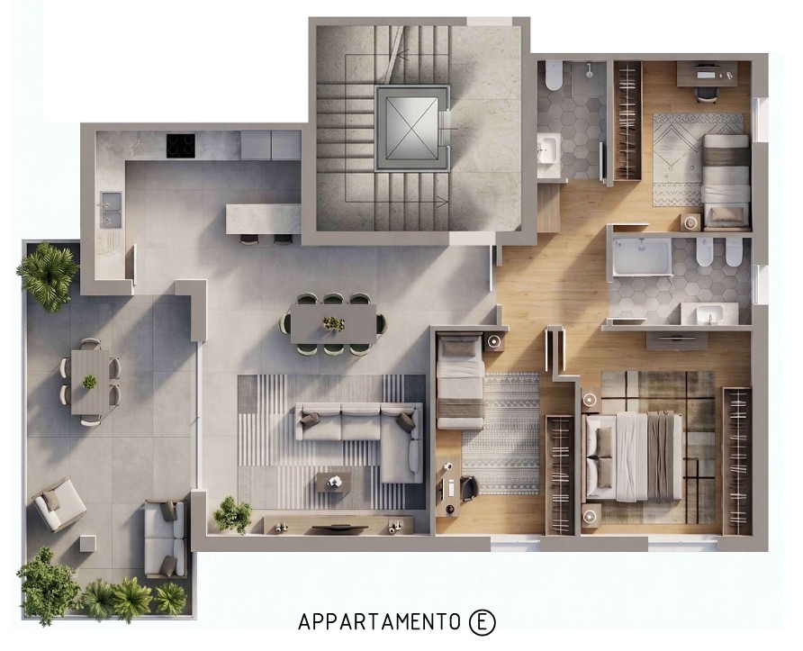 Appartamento E